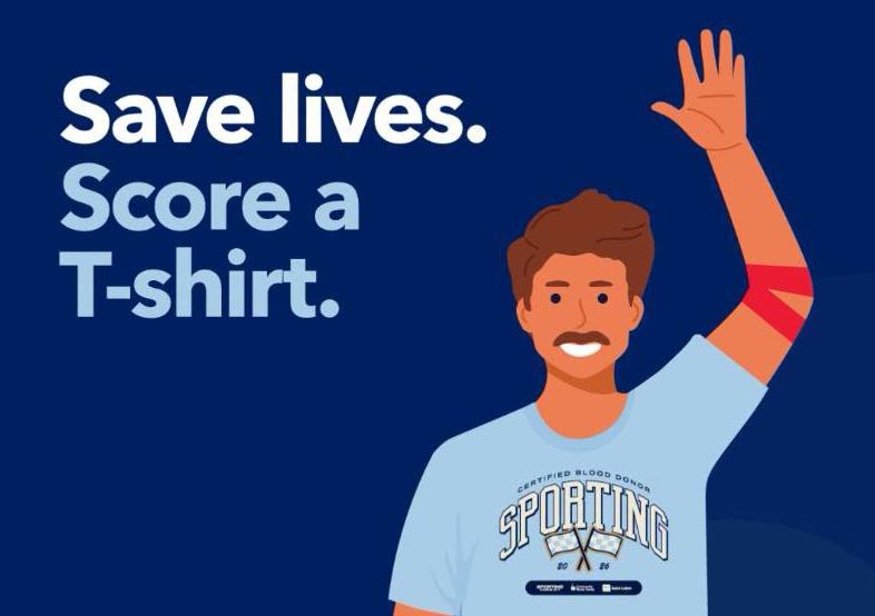 Save Lives. Score a T-shirt.