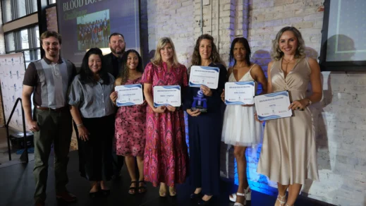 CBC Partners Win KCCC Blood Donation Award