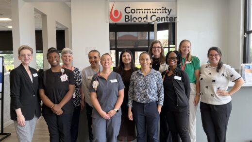 Congresswoman Sharice Davids Visits Olathe Donor Center Amidst Blood Emergency 