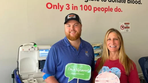 Local Leaders Roll Up Their Sleeves to Support Community Blood Center During Blood Emergency