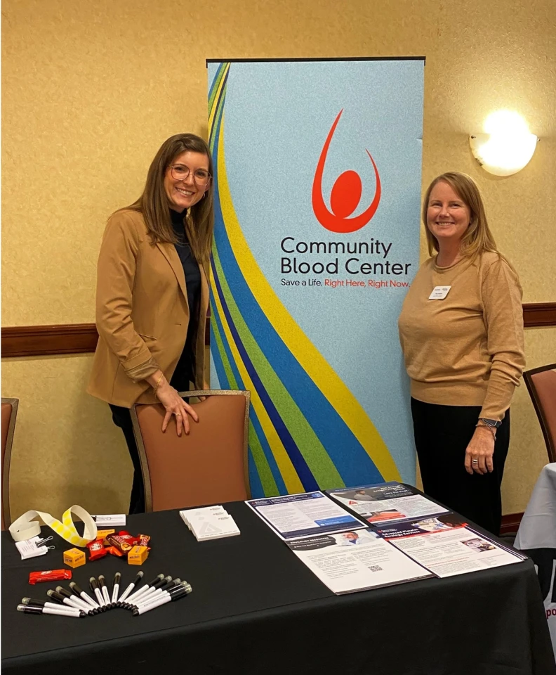 Community Blood Center staff at HAABB Fall Meeting